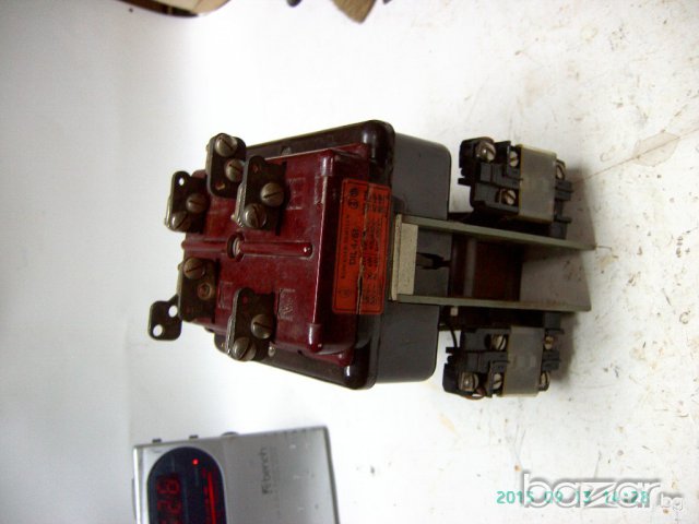 Трифазен контактор 100А с бобина на 220 волта, снимка 9 - Ключове, контакти, щепсели - 13264815