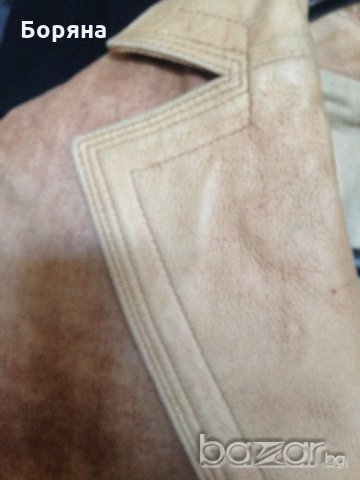 Сако на MANGO, естествена кожа, снимка 3 - Сака - 20011796