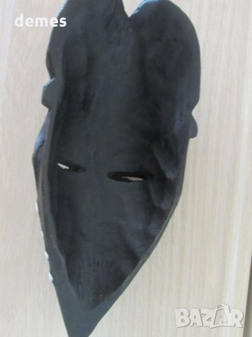  Африканска маска с кобо и бронз, снимка 8 - Колекции - 21935549