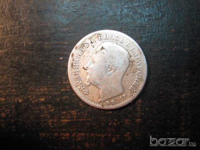 Монета "50 стотинки - 1891 г.", снимка 2 - Нумизматика и бонистика - 7787144