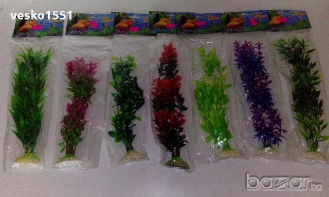 Изкуствени растения за аквариум - 30см