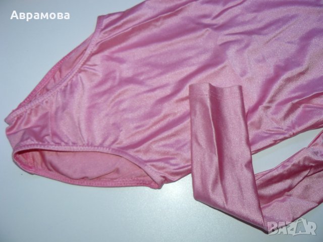 Трико розово, дълъг ръкав, поличка от тюл – 32 размер, 8-10години, снимка 6 - Детски рокли и поли - 22795513
