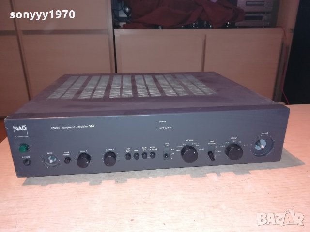 nad model 306 amplifier-здрав усилвател-внос швеция, снимка 4 - Ресийвъри, усилватели, смесителни пултове - 21696989