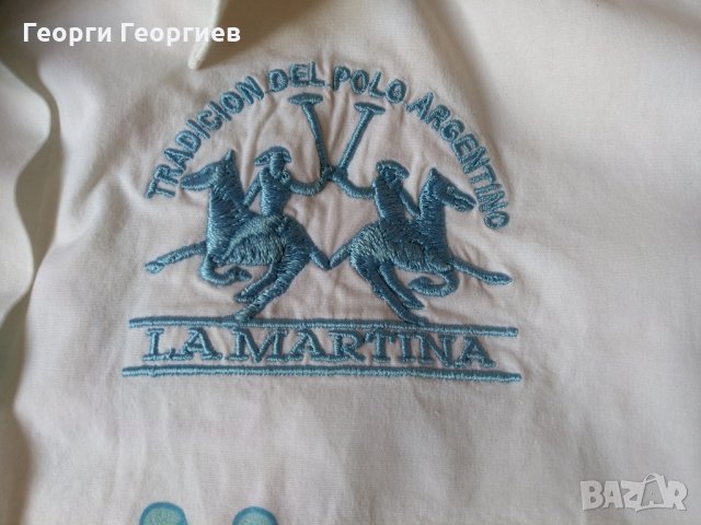 Дамска риза La Martina/Ла Мартина, 100% оригинал с много апликации, снимка 5 - Ризи - 22988615