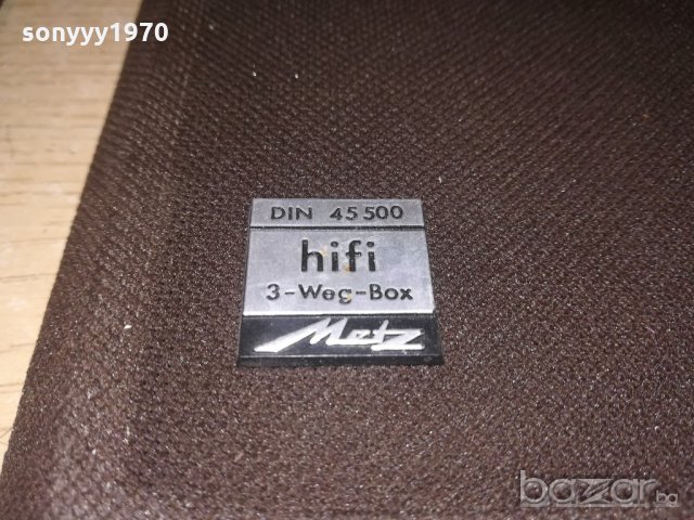 metz 4603 hifi 2x120w/4ohm-3way-made in germany-43x24х21см, снимка 8 - Тонколони - 20345007
