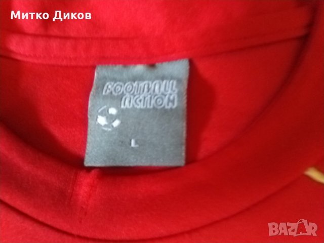 Испания футболна фенска тениска Футбол акшън №8 Иниеста-размер Л, снимка 6 - Футбол - 25545751