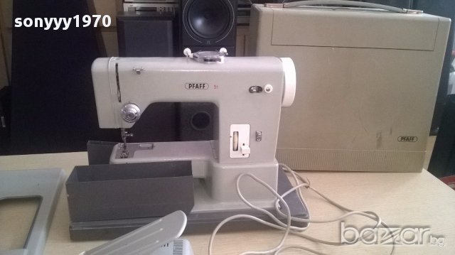 Pfaff+мотор+педал+куфар-оригинал-внос швеицария, снимка 9 - Други машини и части - 13140155