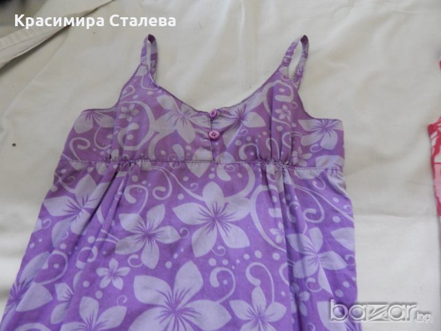 Рокли-5-6 год.-100% памук, снимка 3 - Детски рокли и поли - 19012358