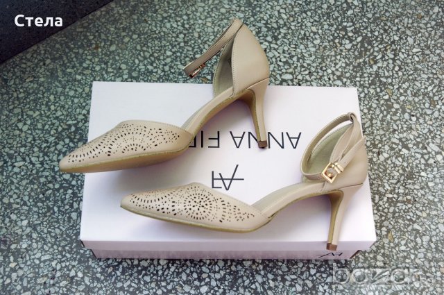 ANNA FIELD дамски обувки, официални, беж, нови, с кутия, беж, снимка 10 - Дамски обувки на ток - 18648536