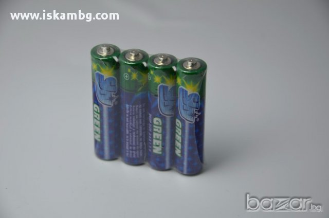 Батерии AAA 1.5V SKY GREEN - код 1051, снимка 2 - Други - 13274166