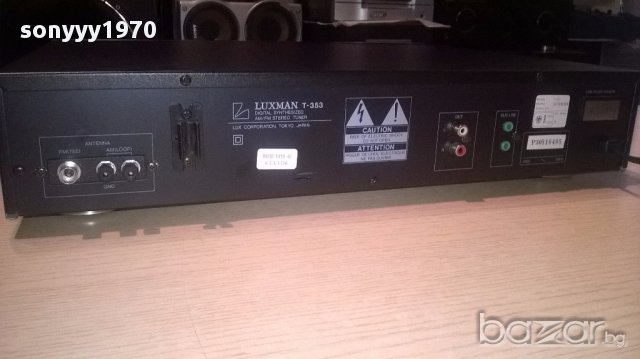 Luxman t-353-stereo tuner-made in japan-внос швеицария, снимка 12 - Ресийвъри, усилватели, смесителни пултове - 15103430