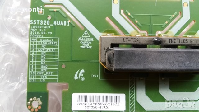 BACKLIGHT INVERTER SST320_4UA01, снимка 2 - Части и Платки - 24791591