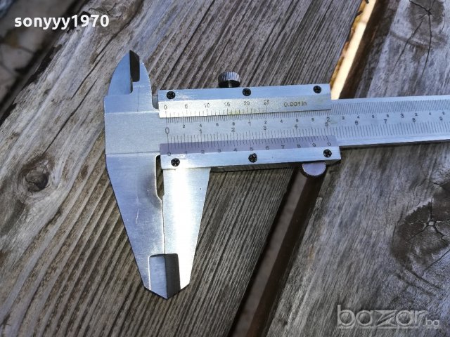 шублер 23см-внос швеицария, снимка 2 - Измервателни инструменти - 20646192