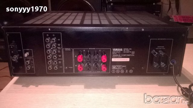 Yamaha rx-550 stereo receiver made in japan-внос швеицария, снимка 5 - Ресийвъри, усилватели, смесителни пултове - 15542299