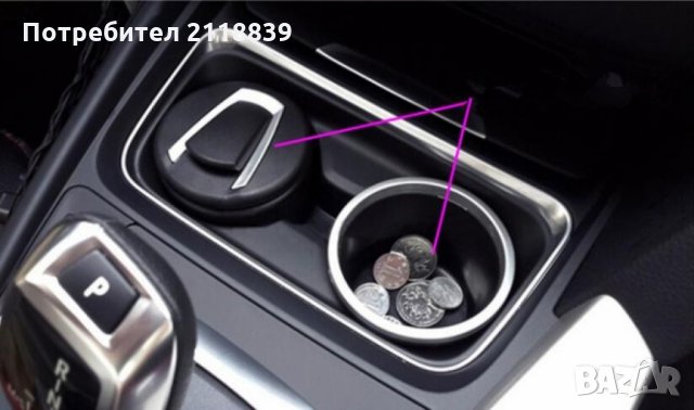 Пепелник за кола със светодиодно осветление 1бр., снимка 5 - Аксесоари и консумативи - 23491237