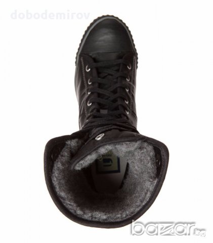 Нови дамски боти платформа G-STAR RAW Gradient Prestige Fold Down leather оригинал, снимка 5 - Дамски боти - 13475331