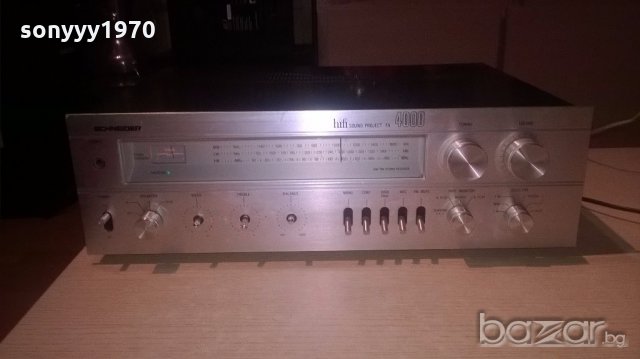 schneider ta4000 hi-fi receiver-made in japan-внос франция, снимка 2 - Ресийвъри, усилватели, смесителни пултове - 19434713
