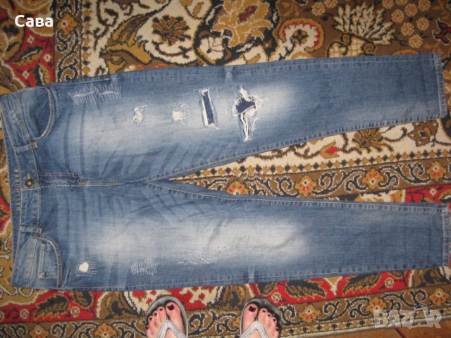 Дънки HALLHUBER   дамски,размер40, снимка 2 - Дънки - 24185445