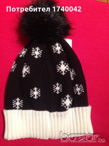 нова зимна шапка за момиче, снимка 4 - Шапки, шалове и ръкавици - 20861367