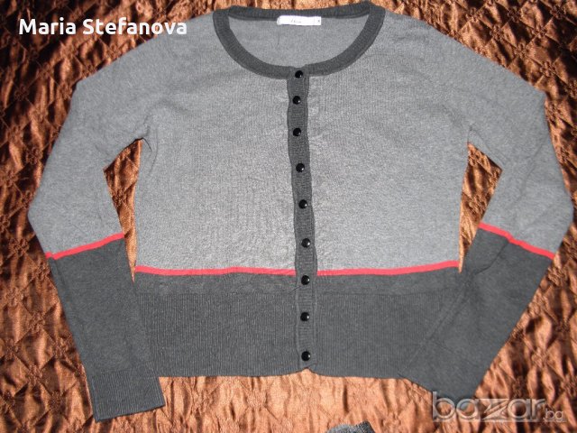 Сива жилетка Miss Etam, снимка 2 - Жилетки - 19111583