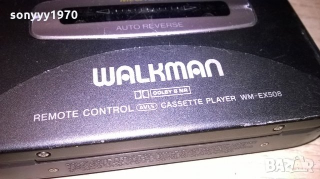sony wm-ex508 walkman-made in japan-metal-внос швеицария, снимка 4 - MP3 и MP4 плеъри - 21725399