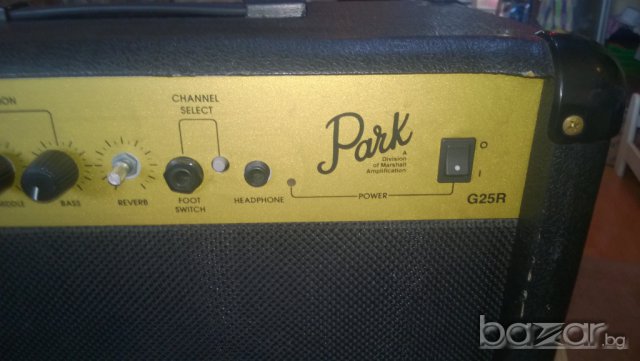 park-g25r-division of marshall amplification-кубе голямо от англия, снимка 11 - Ресийвъри, усилватели, смесителни пултове - 7675408