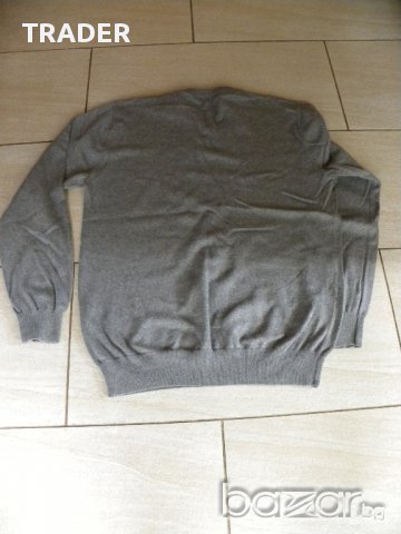 Мъжки пуловер DRESSMAN, 100% памук, размер М, снимка 8 - Пуловери - 16172214
