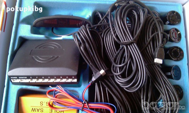 Парктроник с 8 сензора, светлинен дисплей и звукова сигнализация за кола,камион,бус,каравана, снимка 10 - Аксесоари и консумативи - 8699505