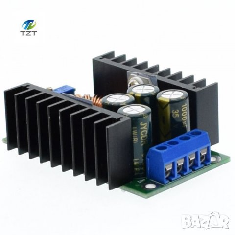 10А Dc   Converter   Понижаващо захранване с регулиране на тока DC/CC Adjustable 0.2-8A 300W MPPT, снимка 1 - Други - 22029746