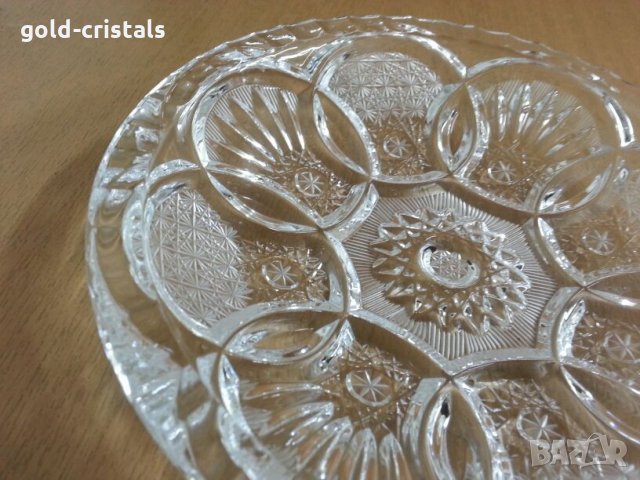 кристални чинии, снимка 6 - Чинии - 22670366