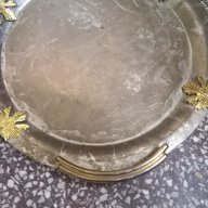 посребрена метална табла, снимка 4 - Кухненски принадлежности - 14605794