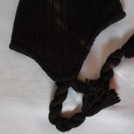 Комплект от шапка и шал в черно, снимка 4 - Шапки - 16230203