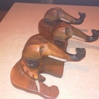 ретро колекция-закачалка от слонове-внос швеицария-42х23х8см, снимка 8 - Антикварни и старинни предмети - 20957742