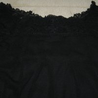 рокля черна-ефирна, снимка 10 - Рокли - 23703593
