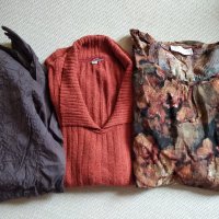 3 дамски ризи, снимка 1 - Блузи с дълъг ръкав и пуловери - 24693846