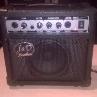 j&d brothers ms10g guitar amplifier-внос швеицария, снимка 6 - Ресийвъри, усилватели, смесителни пултове - 19126512