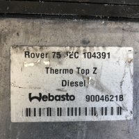 Печка за Rover 75 2.0 td и MG ZT, снимка 3 - Части - 22367600