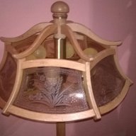 Ретро лампион-дървен и красив-160х60см-внос швеицария, снимка 9 - Антикварни и старинни предмети - 18135894