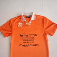 Errea,спортна оранжева тениска за момче, 146 см. , снимка 4 - Детски тениски и потници - 16383129