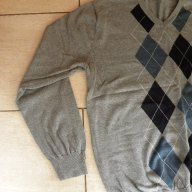 Мъжки пуловер DRESSMAN, 100% памук, размер М, снимка 5 - Пуловери - 16172214