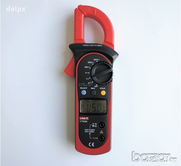 Амперклещи със зумер UT-202A+ VAC/VDC | AAC | OHM , снимка 1