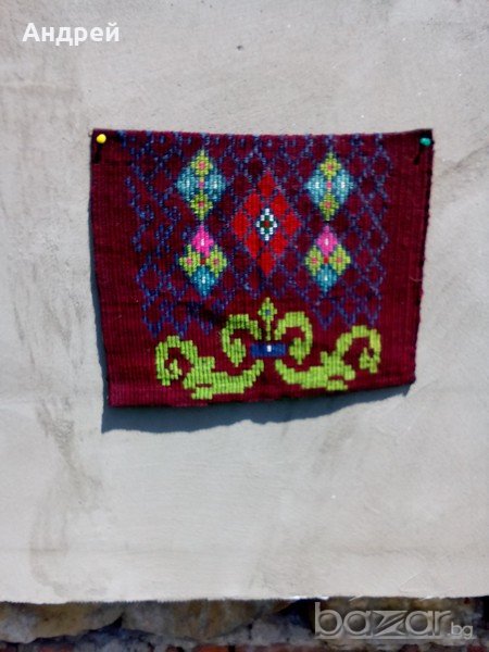 Старинна тъканица,бродерия,ковьор, снимка 1