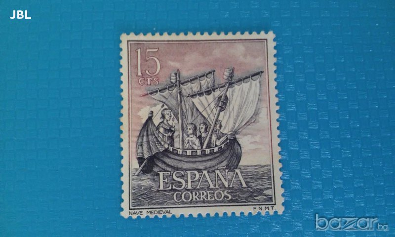 пощенска марка espana correos рядка, снимка 1