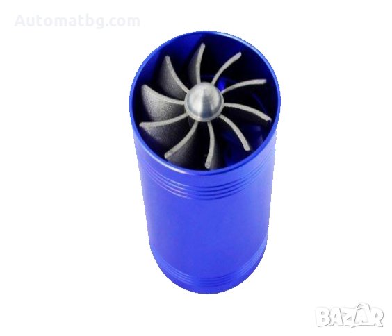 Турбо вентилатор нагнетител за въздуховод метален 65ммX74мм, снимка 1