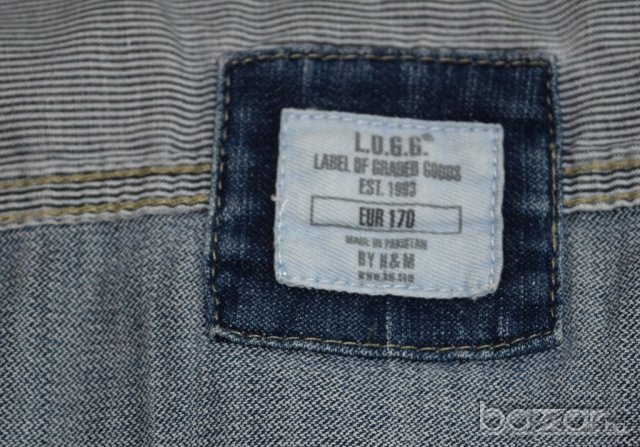 LOGG дамски дънков елек L.O.G.G., снимка 4 - Жилетки - 20072798