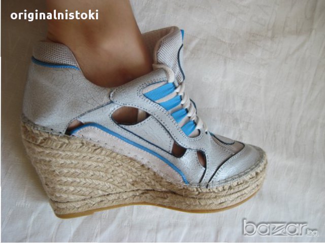УНИКАЛНИ марка RAS естествена кожа нови обувки, снимка 2 - Дамски ежедневни обувки - 15487569