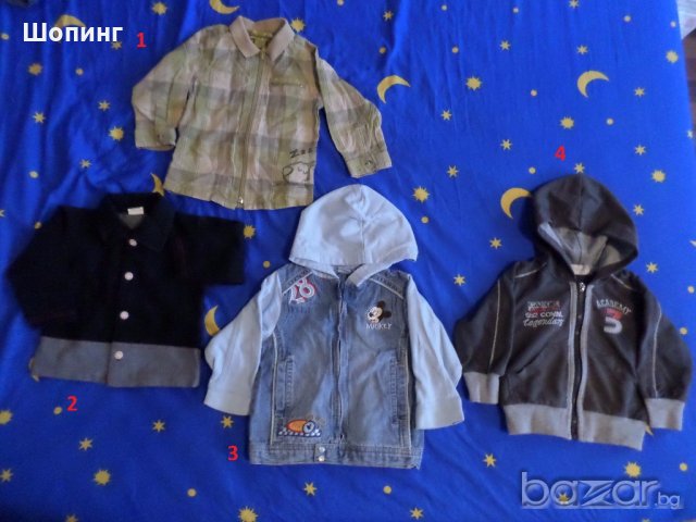 4 красиви връхни дрешки (6-12 мес)