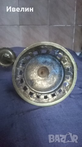 два барокови свещници, снимка 6 - Антикварни и старинни предмети - 25652685