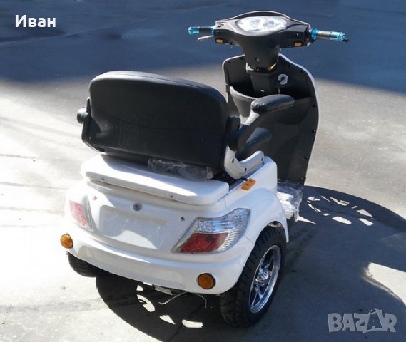 Инвалидна електрическа триколка количка 1500W Инвалиден скутер , снимка 8 - Инвалидни скутери - 22180309