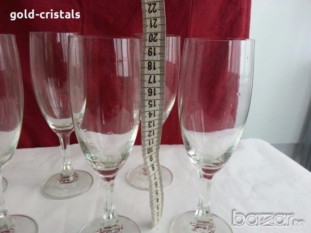 Стари кристални чаши , снимка 3 - Антикварни и старинни предмети - 19785571
